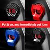 Adesivo 3D de Metal para Botão de Partida e Parada do Motor, Ignição com um Botão, Chave Decorativa, Capa para Botão de Interruptor para Interior de Carro