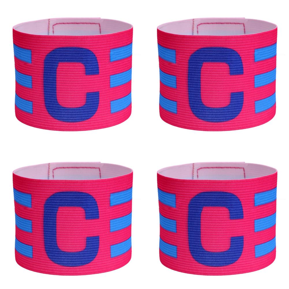 Football Captain Armband Adjustable Leader Competition Armband with Touch Fastener Brazalete Capitan Band for Football Captain