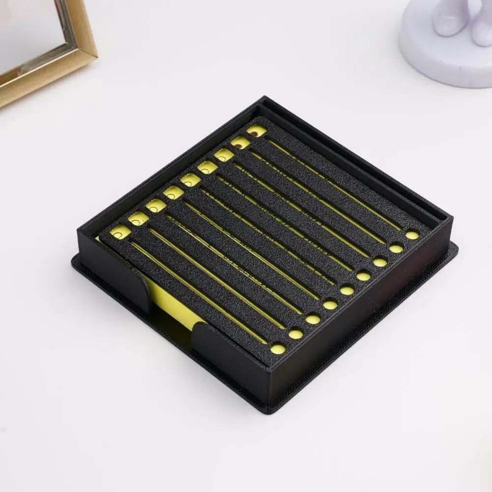 Long-lasting Sticky Note Dispenser Space-Saving Storage Box To-Do List Note Holder
