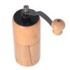 Manuelle Kaffeemühle Einstellbarer Mahlgrad Leise Tragbar Holz Handkurbel Kaffeemühle für Zuhause