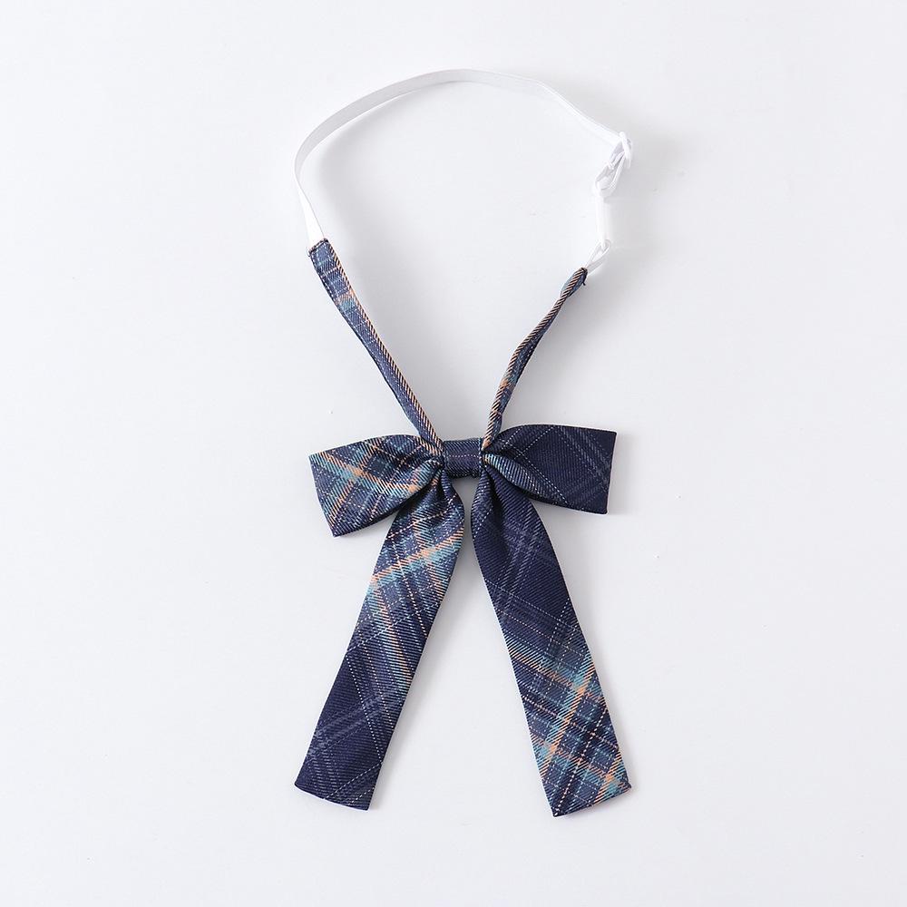 Japanese High-Waisted Plaid Pleated School Uniform Skirt