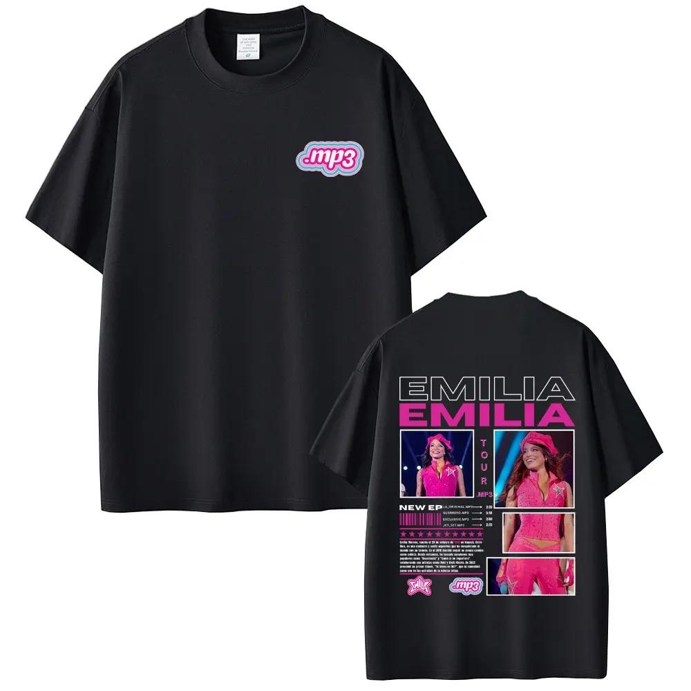 Famous Emilia Mernes Fashion Album Global Tour Mercah Tshirt Men Women Loose Cotton Comfortable Tee Loose Casual Oversized Top