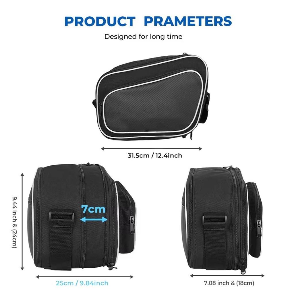 Motorcycle Tail Bag Touring F900XR R1200R R1200RS R1250RS R1250R S100XR Motorcycle Luggage Bag Saddlebag