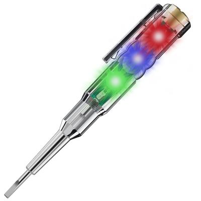 AC24-250V DC12-24V Intelligente Spannung Tester Stift Elektrische Schraubendreher Test Bleistift Induktion Power Detektor Schaltung Anzeige