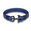 Leather Bracelet for Men Black Braid Multilayer Rope Chain Stainless Steel Anchor Male Jewelry Pulseras Gifts