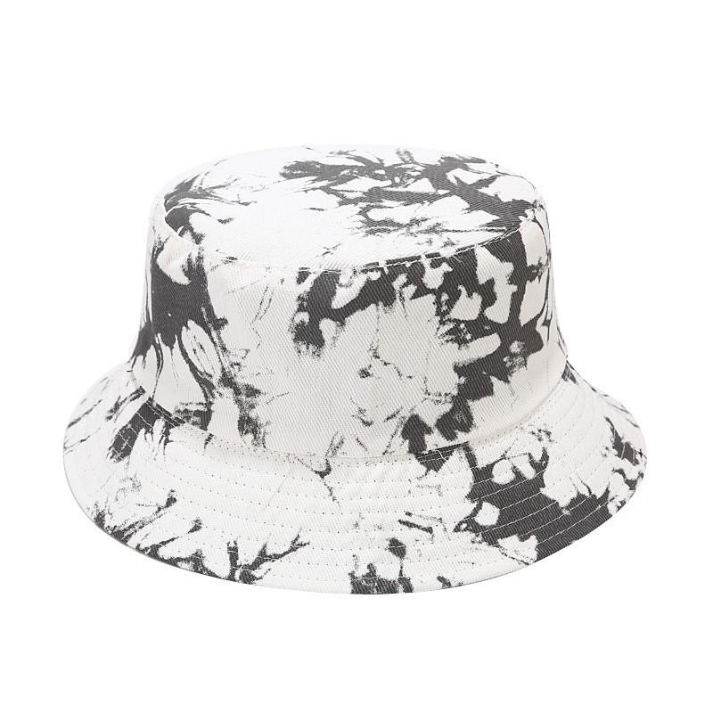 Dyeing Cotton Fisherman Hat With Wide Brim For Summer Outdoor Sun Protection