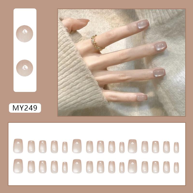 Простой, легкий, ледяной, градиентный молочный чай, нежный темперамент, кошачий глаз