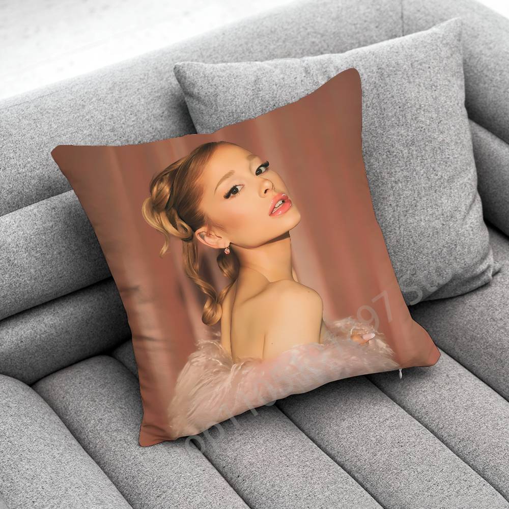 A-Ariana G-Grande Eternal Sunshine Throw Pillow Case For 50cm 40cm 55cm 45cm 30cm Square Bedroom Pillowcase Cover