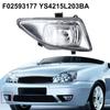 For Ford Fiesta Mk5 Right Front Fog Lamp Automotive Fog Light Replacement Automotive Lighting 12V Voltage ABS PC Material