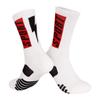 Men's High Top Breathable Sports Socks - Long Tube, Sweat-Absorbent Towel Bottom, Elite Basketball Design