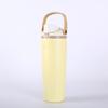 Portable car cup 304 stainless steel insulated cup outdoor cold preservation sports water bottle for cold and heat preservation