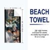 Dynasty Warriors Print Beach Towel, Large Soft Quick Dry Towel for Beach Camping Swimming