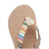 Women's Fashion Trend Anti Slip Wear-resistant Comfortable Soft Bottom Ethnic Style Flat Heel Flip Flops