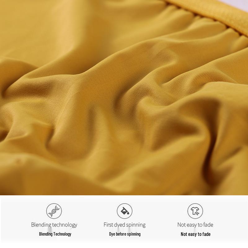 Men's Mid-Waist Ice Silk Breathable Boxer Shorts - Trendy & Sexy