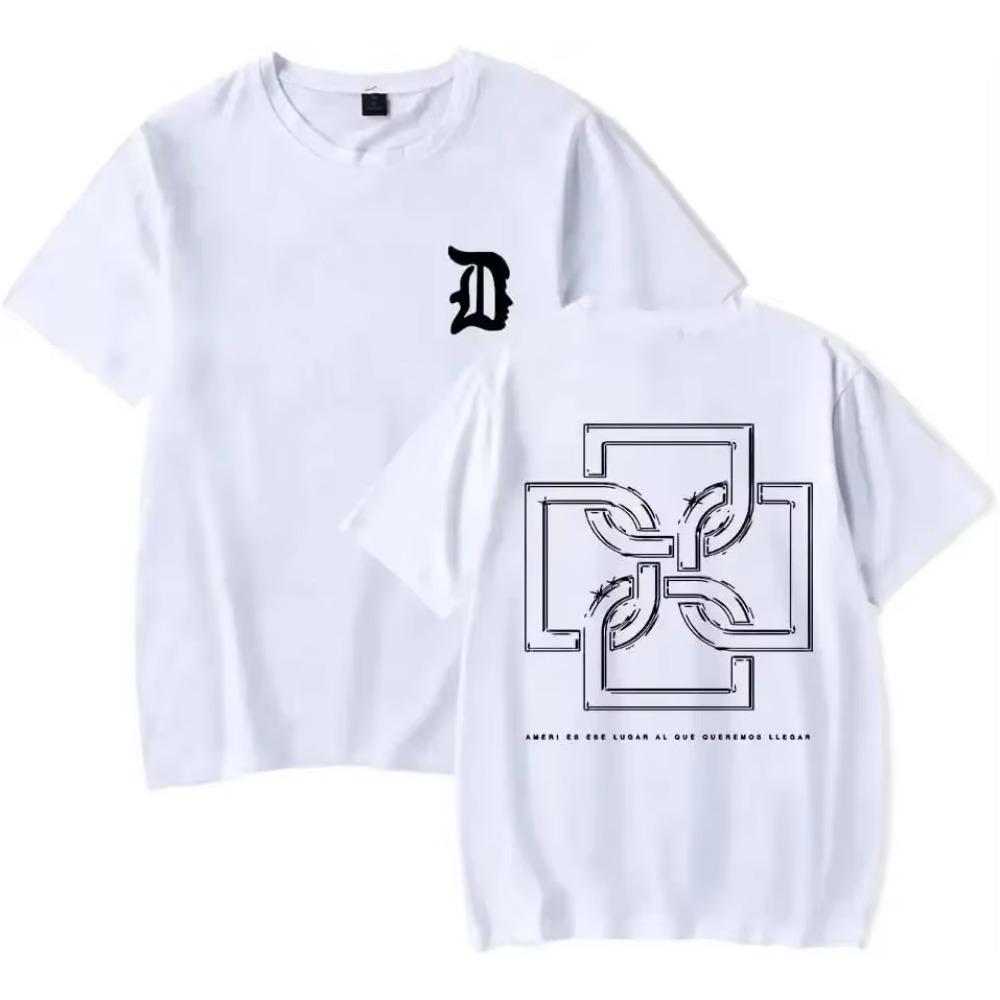 2025 Summer Men T-Shirt Short Sleev Casual Print Men Pure Short Sleeve High-quality Men's Casual Sports Top