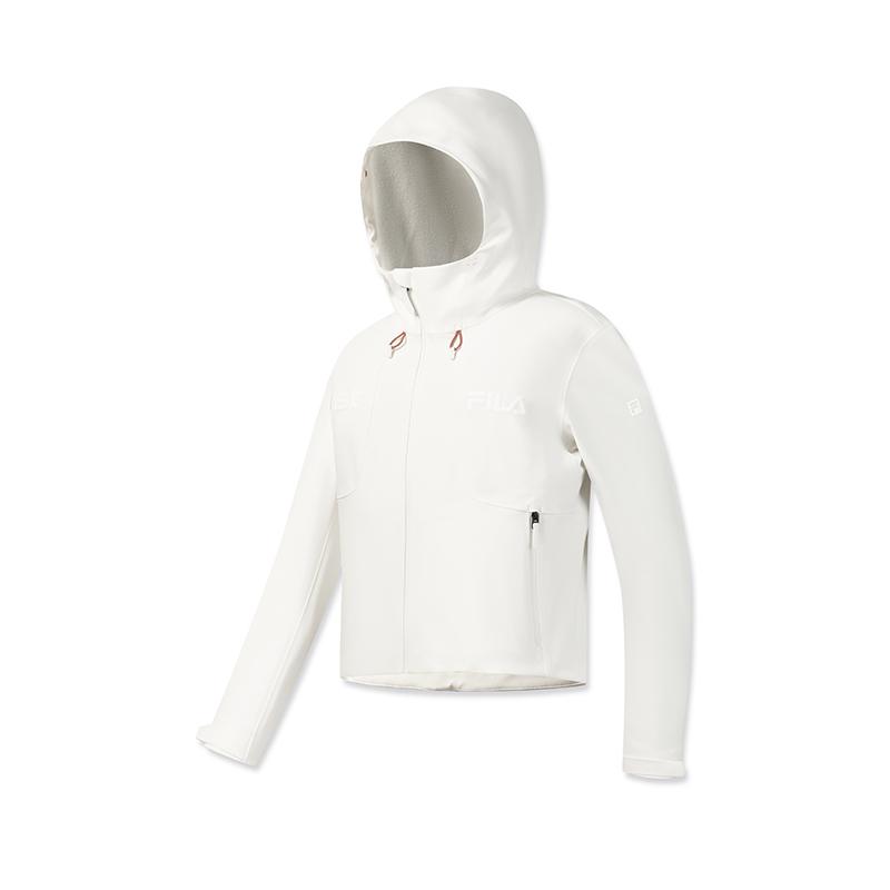 Fila Исследуйте Теплый Классический Простой Спортивный Досуг На Открытом Воздухе Флис Горный Удобный Худи Тканая Куртка Женские куртки A11W617723F-WT XL