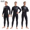 OUZO 3mm Diving Suit Men's Long-sleeved One-piece Thickened Warm Surfing Swimming Snorkeling