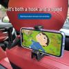 Multifunctional Car Hook & Seat Back Phone Holder with Hidden Storage
