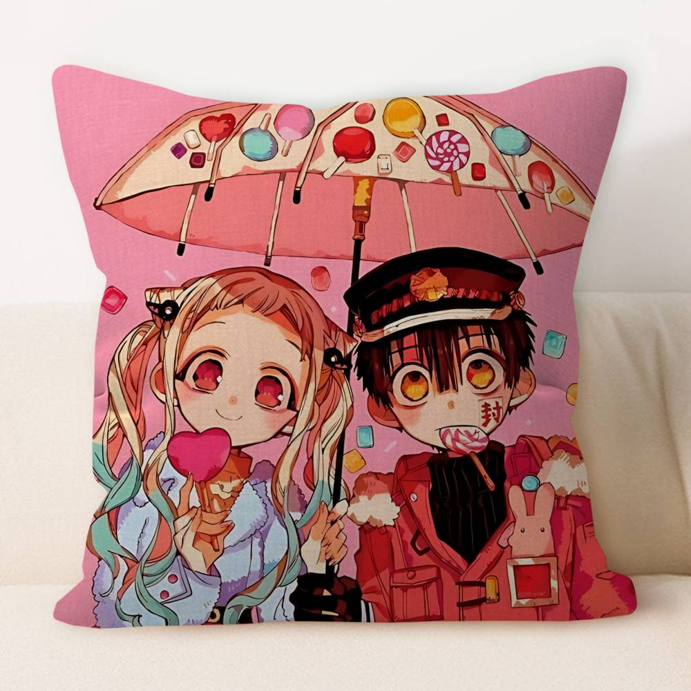 H-Hanako-kun Kissenbezug Toon Geschenk Kissenbezug Schlafzimmer Zuhause Sofa Stuhl Sitz Dekor Kissenbezug