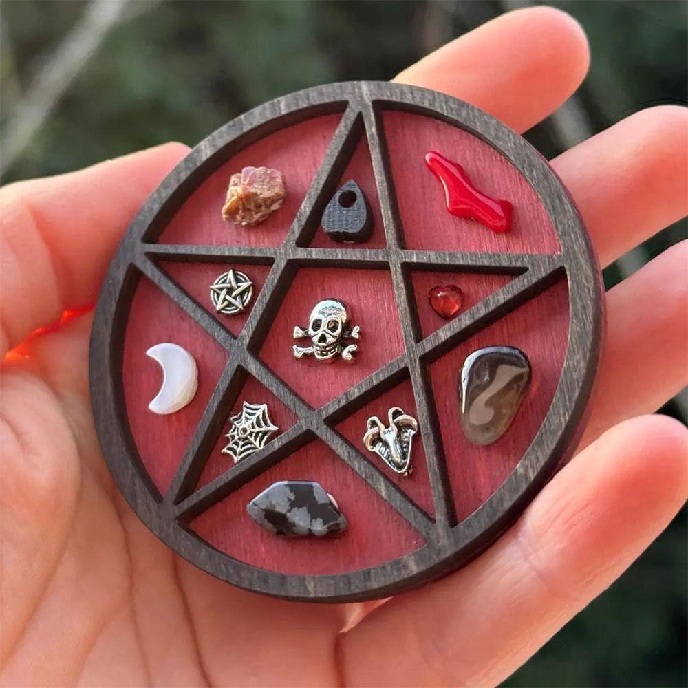 Heart Star Nut Miniature Trinket Shelf Variety Grids Dollhouse Shelf  Doll House