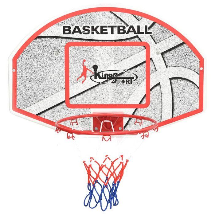 VidaXL Ensemble de Panneau de Basket Mural 5 pcs Panier de Basket Jouet pour Enfants Ensemble de Jeu de Basket-ball Jardin 80352