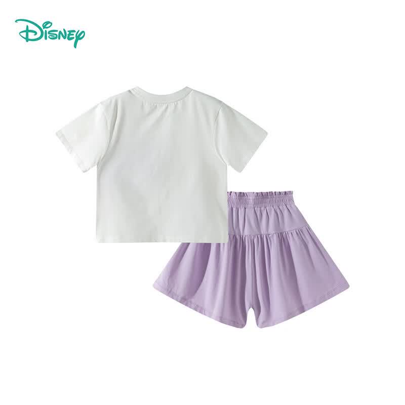 Disney Girls' Cooling Short Sleeve T-Shirt & Skort Set
