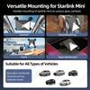 Starlink Mini Case Cover Silicone Protective Case for Mini Starlink Dish Antenna Protector Black with Anti-reflection