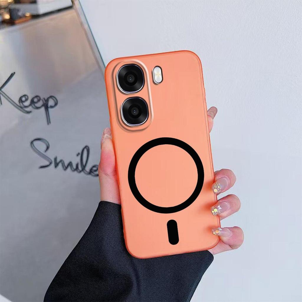 Case for OPPO A6x 4G/5G,A6t Pro,A6 4G5G Premium Magnetic Matte Phone Casing Protection Cover
