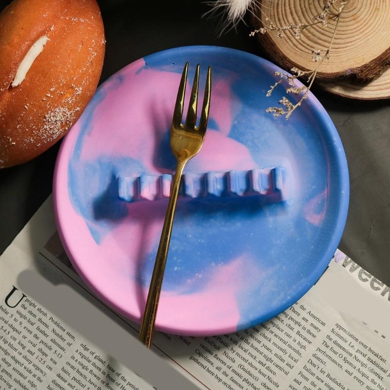 Silicone Mold Cutlery Storage Tray Moulds Silicone Crafts Molds Dish Moulds Perfect Gift for Kitchen Enthusiasts