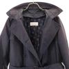 MACKINTOSH PHILOSOPHY trench coat 38 Black series Liner Sanyo Shokai Women Used