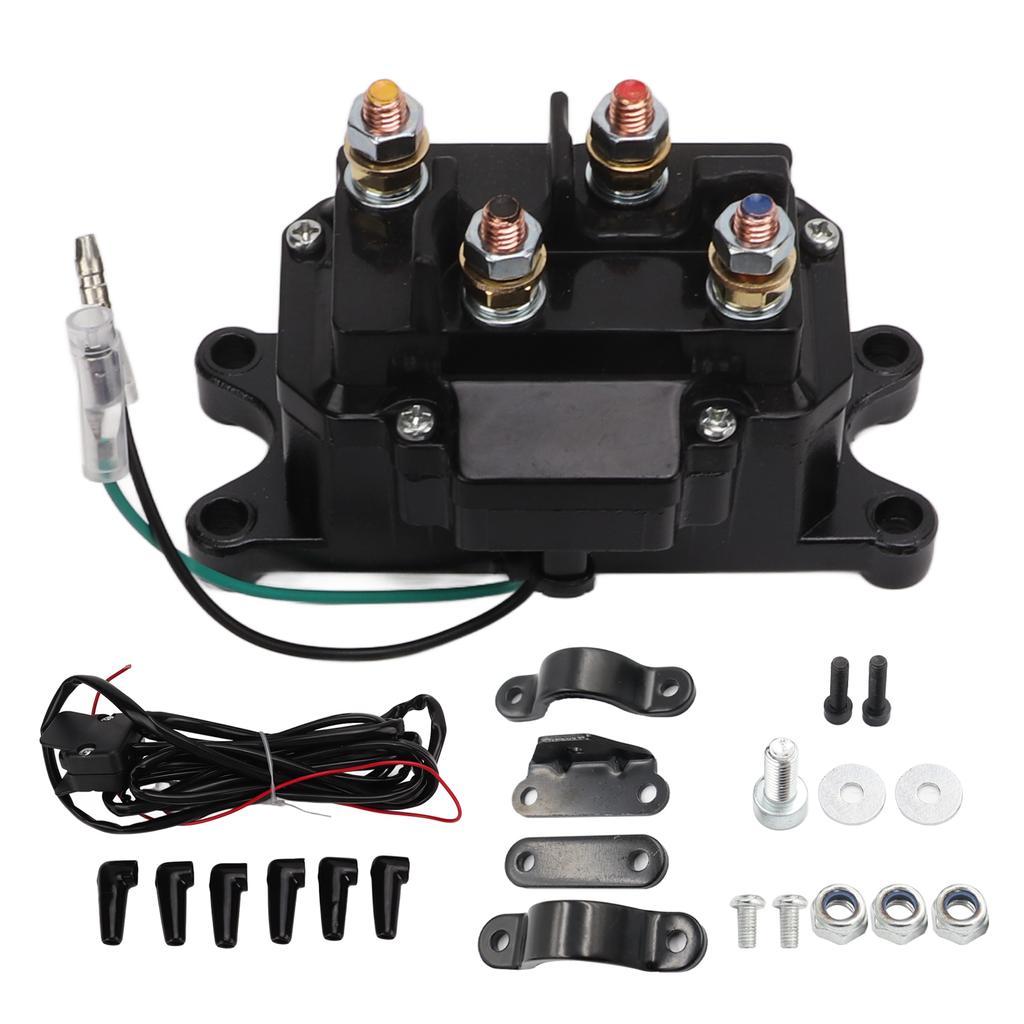 Elektrische Seilwinde Solenoid Relais Schütz Daumenschalter Combo 63070 für Jeep UTV ATV Pritschenwagen
