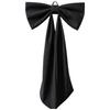 Elegant Large Christmas Bowknot Solid Color Creative Xmas Tree Topper Bows Reusable 60x120cm Christmas Decorative Bow