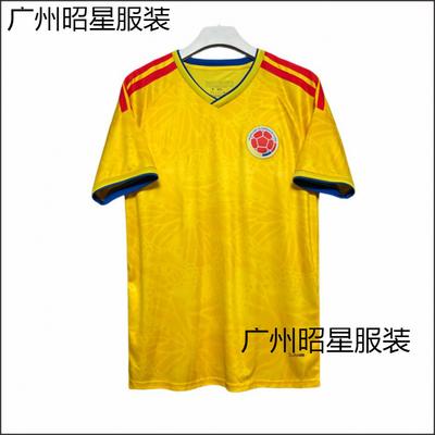 2026 World Cup Colombie YA Home Jersey No. 10 J Luo Suarez Diaz Hames Fan Edition