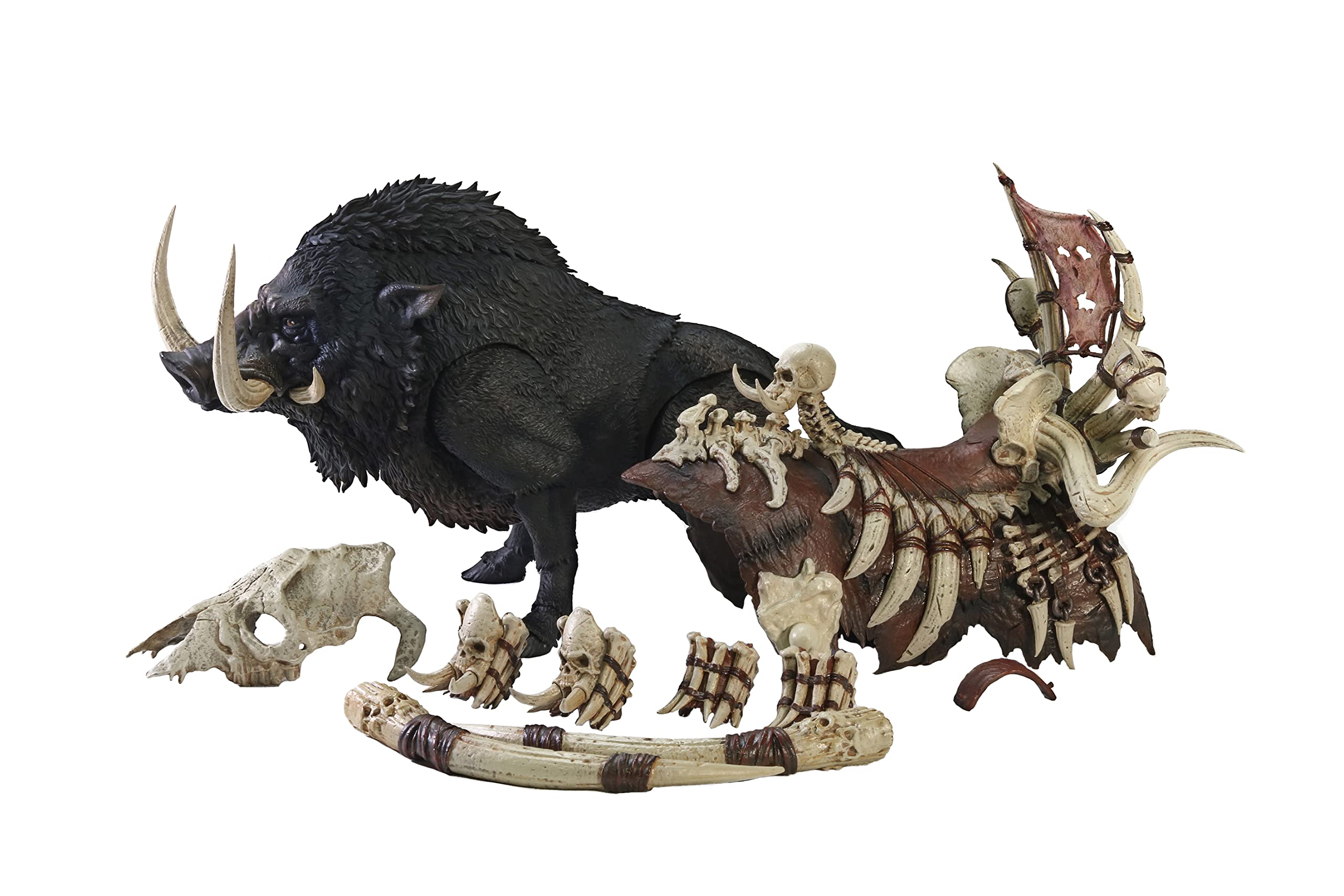 

D20studio Battle Bo Bone Sashimi scale painted movable figure [Black] 1/12 PVC&ABS