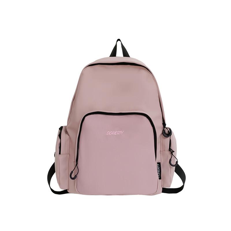 Japanese Schoolbag Female, Fashionable College Student Simple Casual Backpack Niche Design Sense Lightweight Travel Backpack
