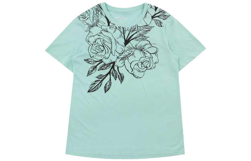 Adidas Neo T Shirt Women s Green DU2374 M
