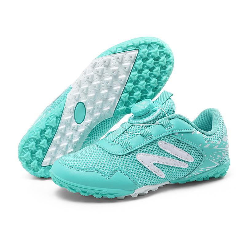 Foreign Trade 2025 Summer New Mesh Velcro Training Children Broken Nails Primary School Game Sneakers Rotating Buckle