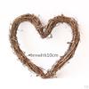 Front Door Wreath For All Seasons Flower Garland Round / Heart Star Shape,Perfect