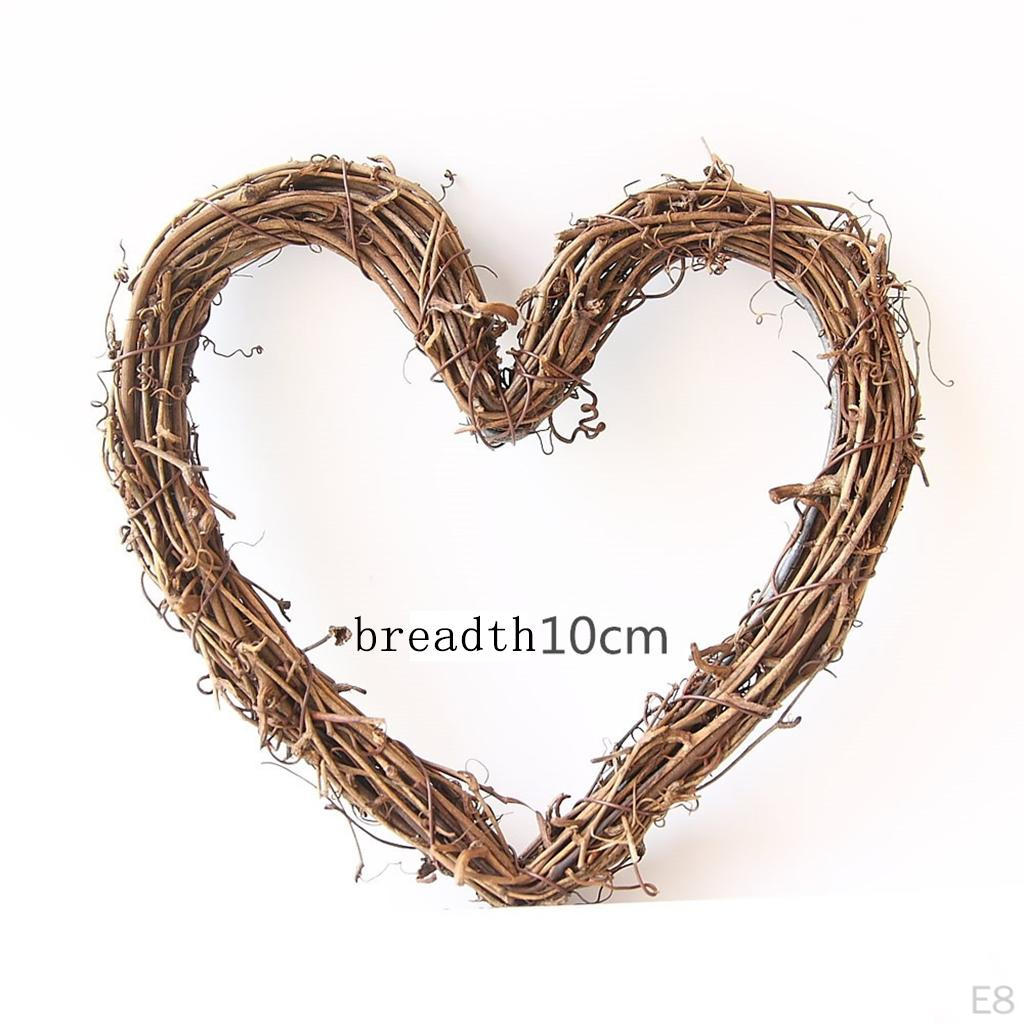 Front Door Wreath For All Seasons Flower Garland Round / Heart Star Shape,Perfect