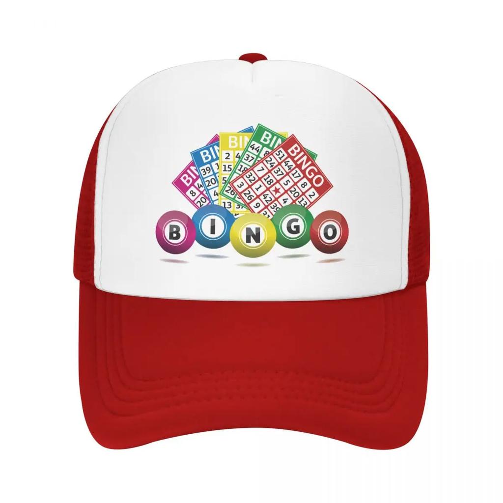 Custom Hot Game Bingo Trucker Hat Women Unisex Adjustable Unisex Baseball Cap Summer Dad Hat