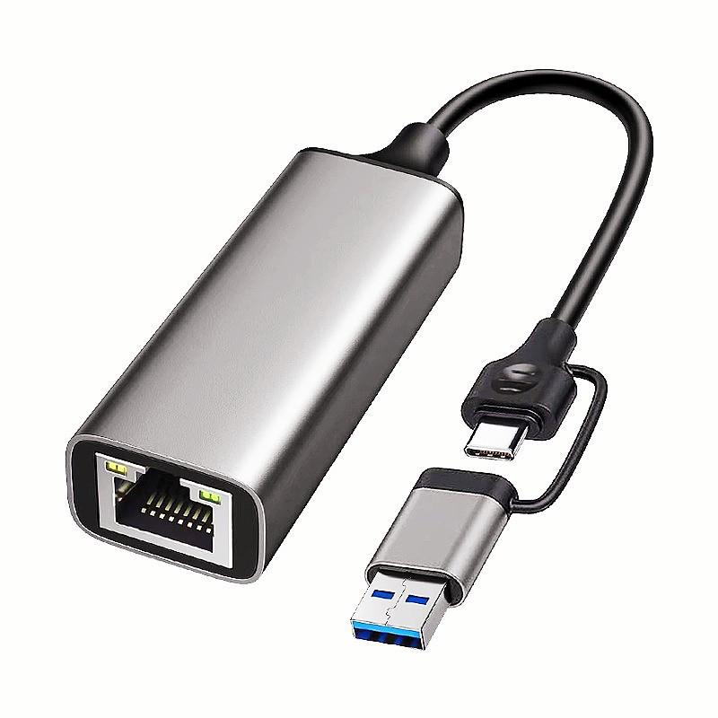 2.5G High-Speed Wired Network Card & Driver-Free RJ45 Adapter
