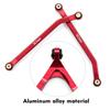 RC Car High Clearance Chassis Links Sets Aluminum Alloy Rod Replacement for 1 24 Axial SCX24 C10 Bronco JEEP RC Car
