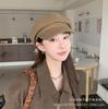 Early autumn female literary and retro beret casual travel painter hat new face small octagonal hat