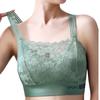 Damen S Spitzen-Bralette ohne Träger mit Polsterung Übergröße Anti-Scheuer-Bruststütze