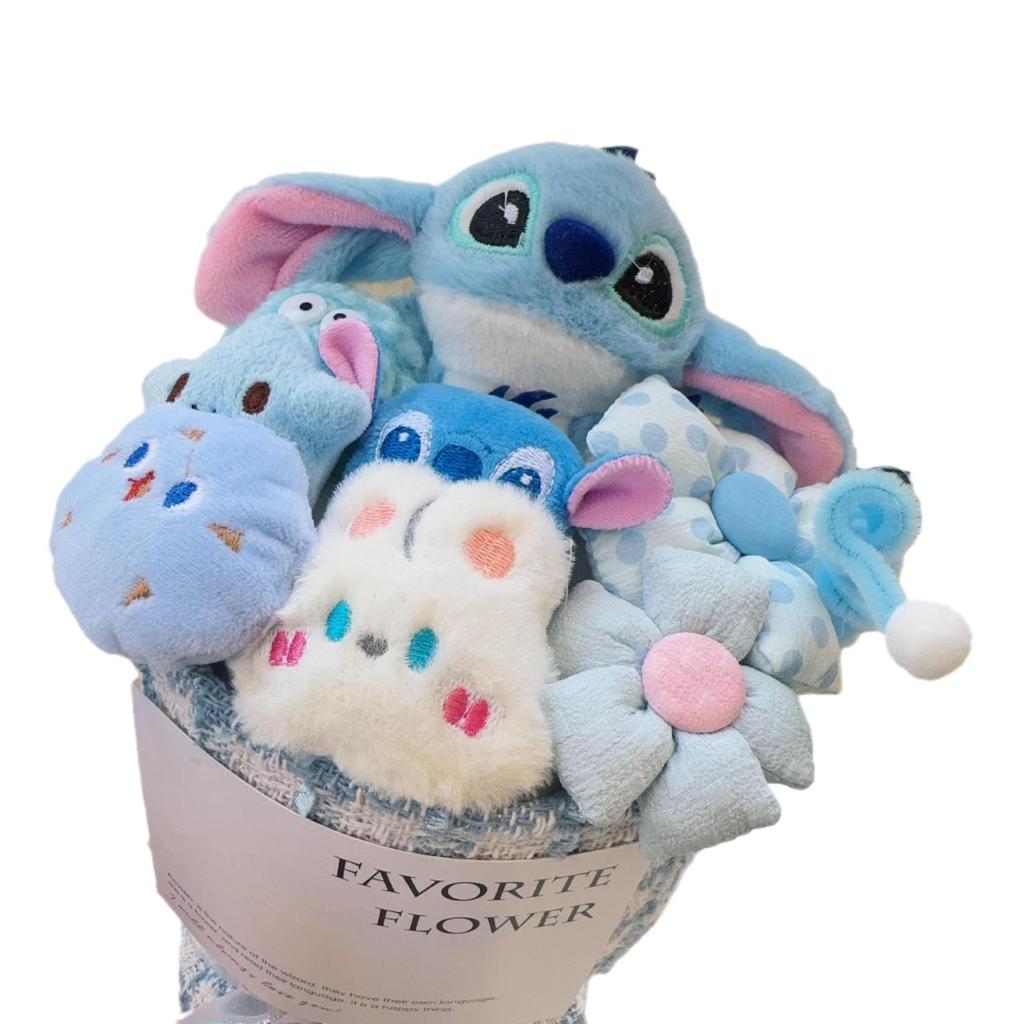 Sanrio Cartoon Plush Doll Bouquet - Perfect Christmas or Birthday Gift for Girlfriend or Best Friend