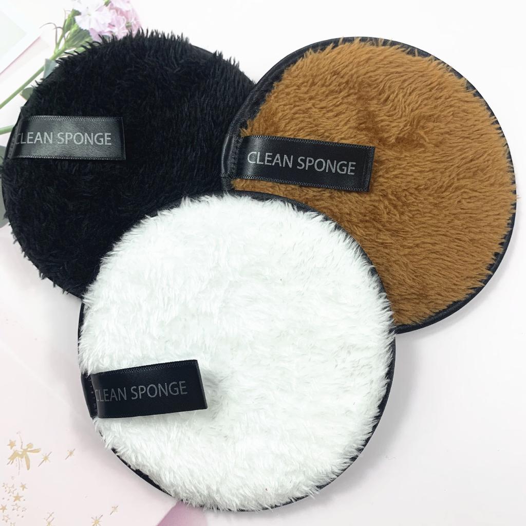 Reusable Make Up Remover Pads Cotton Wipes Face Cleansing Sponge Cosmetics Microfiber Washable MakeUp Towel Skin Care Tools