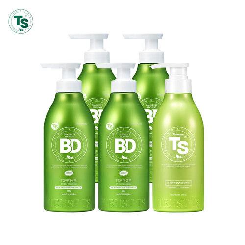 [TS] TS BD Shampoo 500g x 4 + Premium Treatment 500g x 1_671805