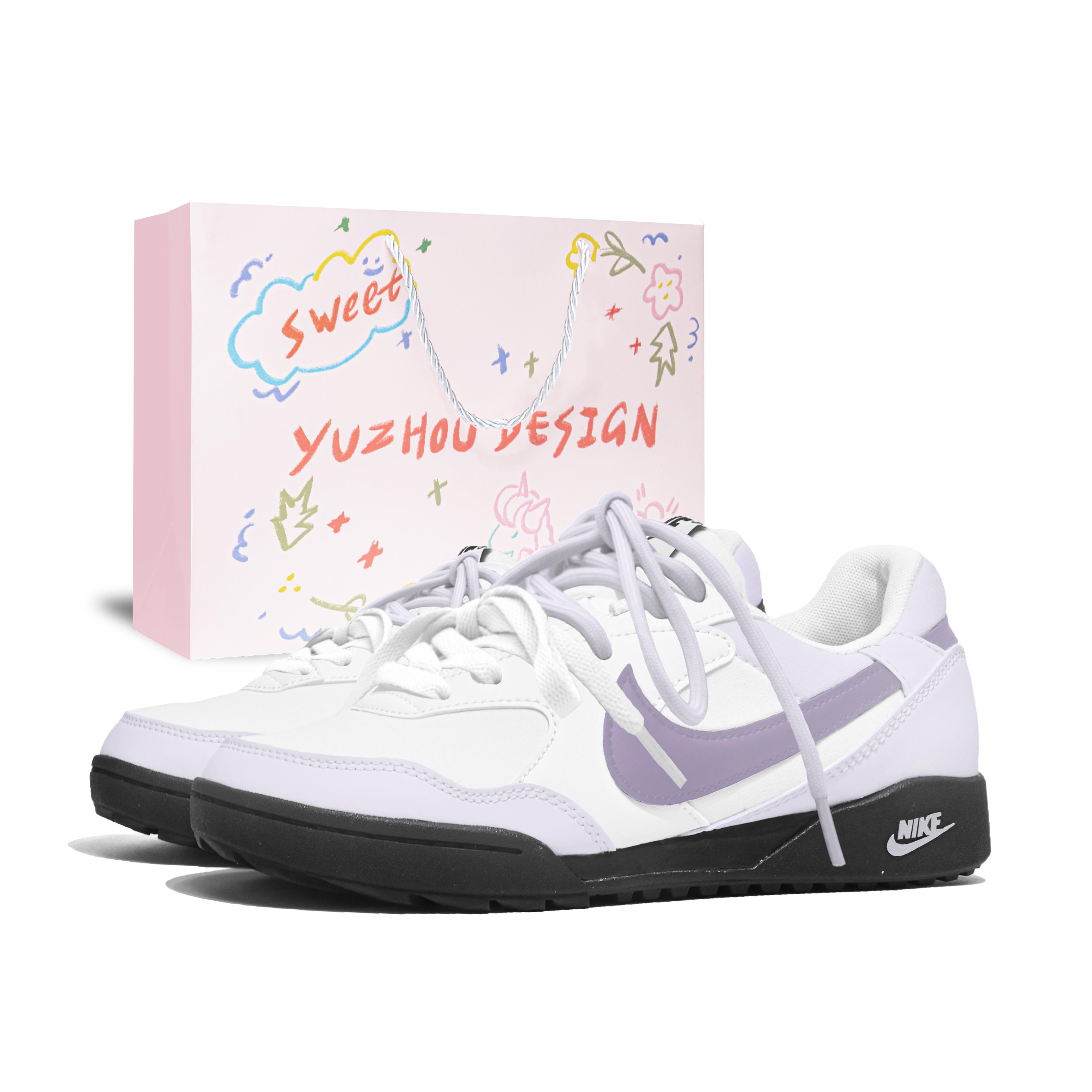 

Nike Terra Manta Violet Shopping Bag Height Increasing Lightweight Breathable Low top Skateboard Shoes Unisex HQ1940-100(Team2165-)