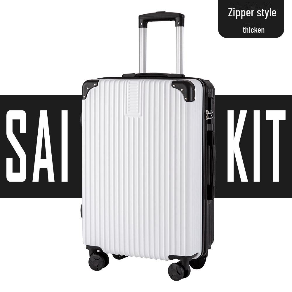 Yongsheng 26" Men's Aluminum Frame Suitcase with Universal Wheels, Sturdy, Anti-Fall; Includes 20" Password Boarding Case.