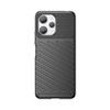 Armored Flexible Case Cover for Xiaomi Redmi 12 Thunder Case Black